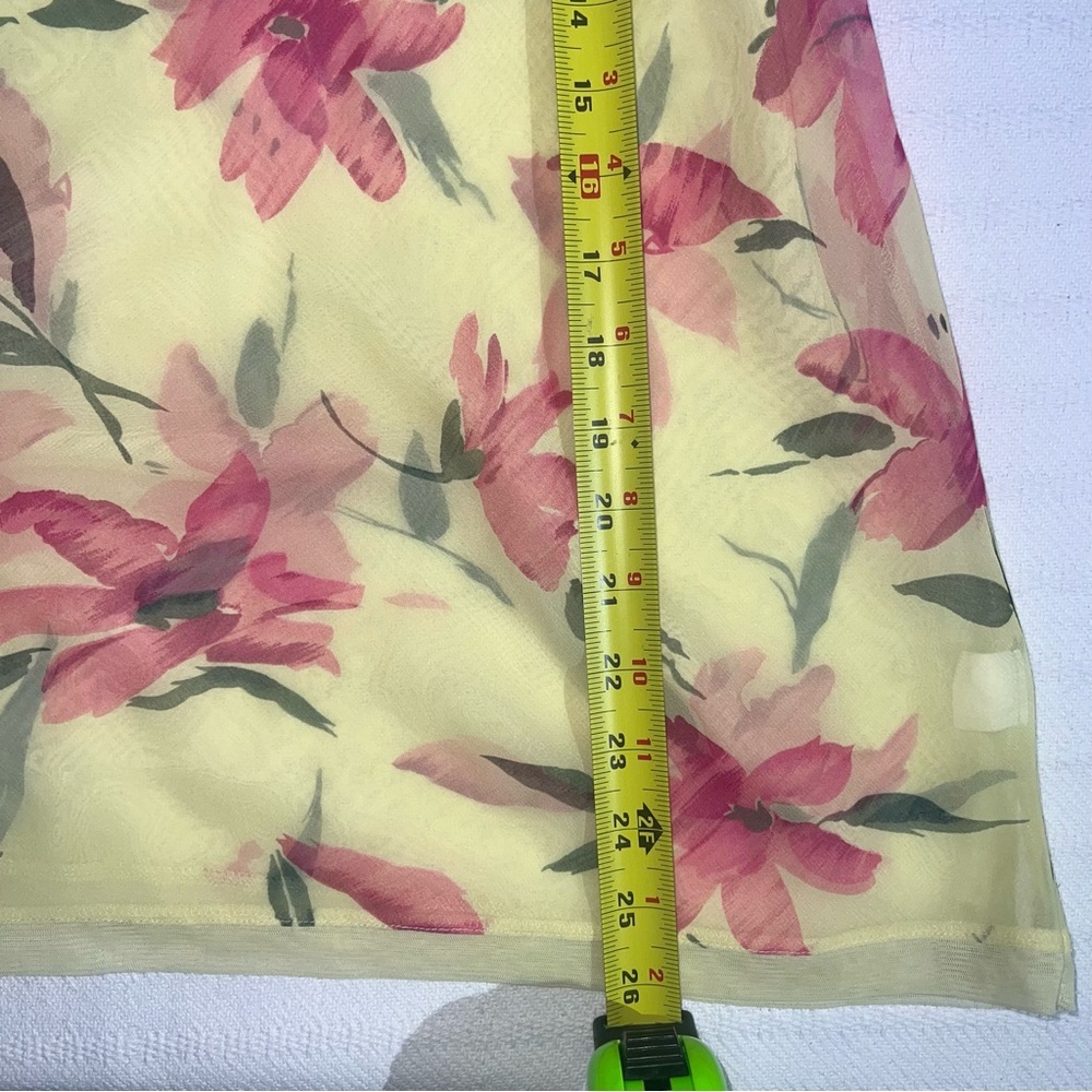 Vintage Carole Hochman Womens Y2K Coquette Babydoll Mesh Slip Dress Size S - Picture 9 of 9